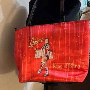 Red Liberace King of Bling Tote Bag